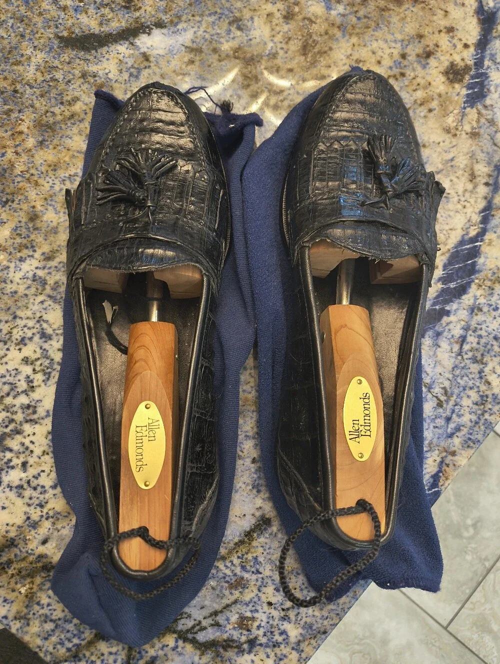 Bruno Magli Men's Genuine Alligator Leather Loafers